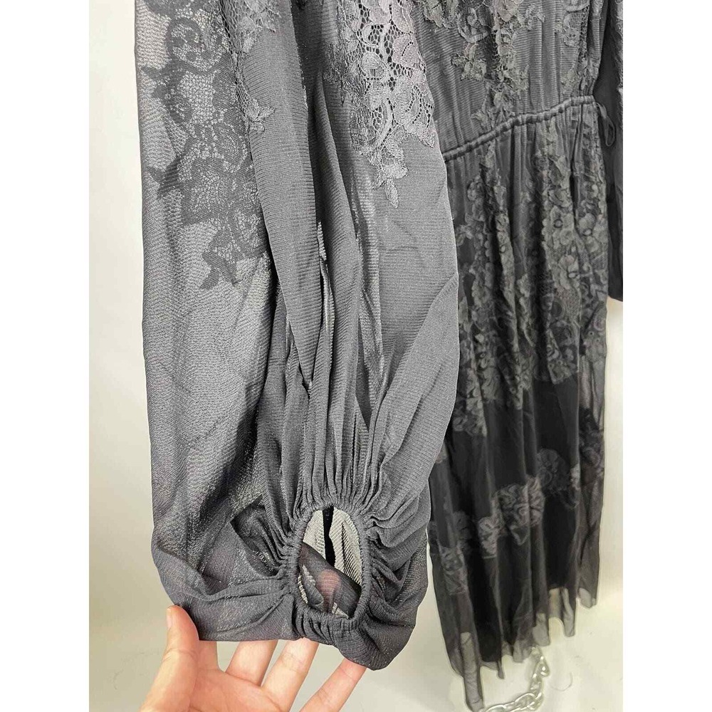 NWT We Are HAH Royal HAHness Black Lace Maxi Dress Womens XS/S‎ MSRP $368 - Picture 16 of 16